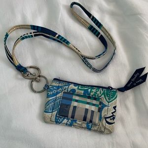 Vera Bradley Lanyard and ID Holder